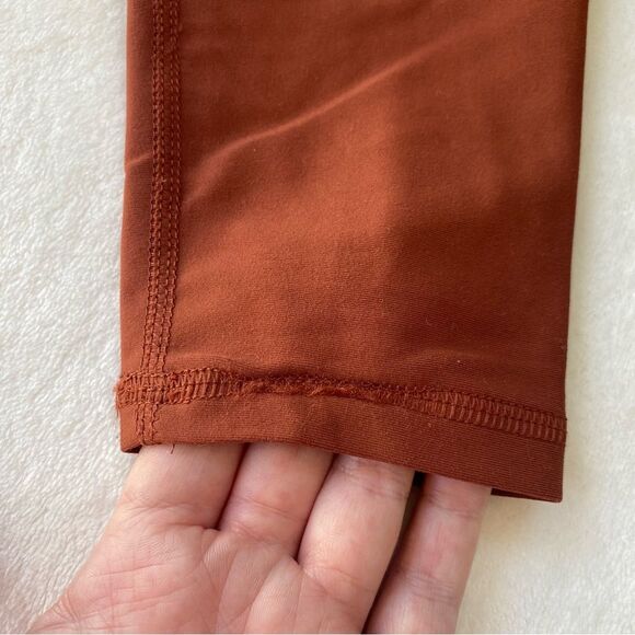 Old Navy PowerSoft Leggings and Sports Bra Set Rust 10/12 activewear workout - Picture 9 of 13